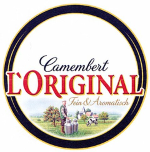 Camembert L`ORIGINAL Fein & Aromatisch Logo (DPMA, 26.01.2006)