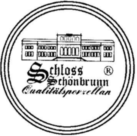 Schloss Schönbrunn Qualitätsporzellan Logo (DPMA, 05.03.1997)
