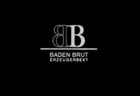 BB BADEN BRUT ERZEUGERSEKT Logo (DPMA, 23.03.1990)