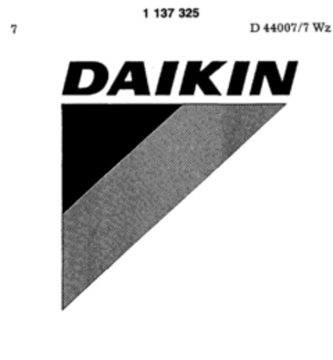 DAIKIN Logo (DPMA, 20.11.1987)