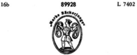 "Marke Bäckerjunge" Logo (DPMA, 10.04.1906)