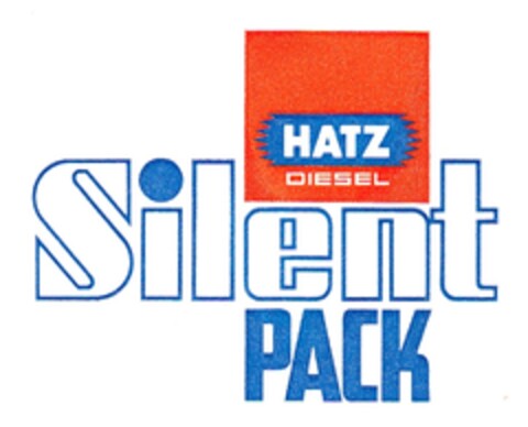 HATZ DIESEL Silent PACK Logo (DPMA, 07/17/1980)