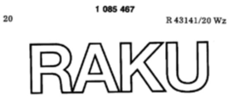 RAKU Logo (DPMA, 14.05.1985)