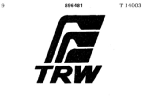 TRW Logo (DPMA, 26.09.1970)