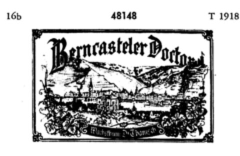 Berncasteler Doctor Logo (DPMA, 27.09.1900)