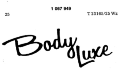 Body Luxe Logo (DPMA, 28.01.1984)