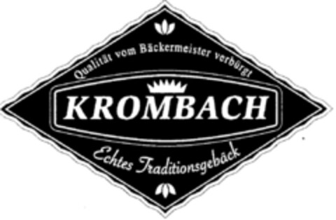 Qualität vom Bäckermeister verbürgt KROMBACH Echtes Traditionsgebäck Logo (DPMA, 23.02.2000)