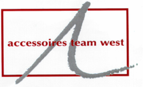 accessoires team west Logo (DPMA, 04/08/2000)