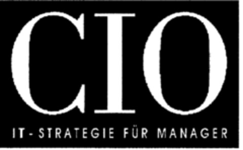 CIO IT-STRATEGIE FÜR MANAGER Logo (DPMA, 17.05.2001)