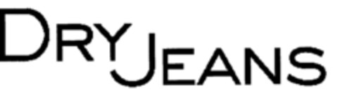 DRY JEANS Logo (DPMA, 31.08.2001)