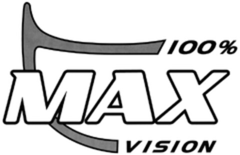100% MAX VISION Logo (DPMA, 24.06.2008)