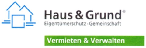 Haus & Grund Eigentümerschutz-Gemeinschaft Vermieten & Verwalten Logo (DPMA, 18.10.2011)