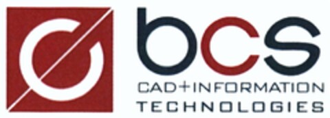 bcs CAD+INFORMATION TECHNOLOGIES Logo (DPMA, 02/21/2012)