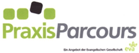 PraxisParcours Ein Angebot der Evangelischen Gesellschaft eva Logo (DPMA, 27.07.2012)