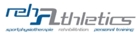 Rehathletics sportphysiotherapie rehabilitation personal training Logo (DPMA, 13.06.2016)
