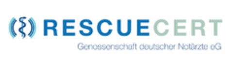 RESCUECERT Genossenschaft deutscher Notärzte eG Logo (DPMA, 15.08.2016)