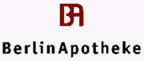 BA BerlinApotheke Logo (DPMA, 25.09.2018)