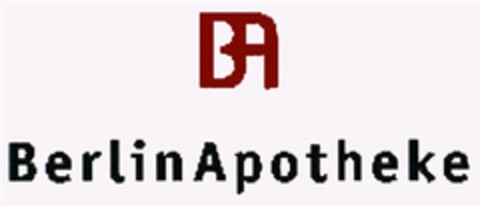 BA BerlinApotheke Logo (DPMA, 09/25/2018)