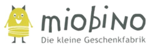 miobiNo Die kleine Geschenkfabrik Logo (DPMA, 05.10.2018)