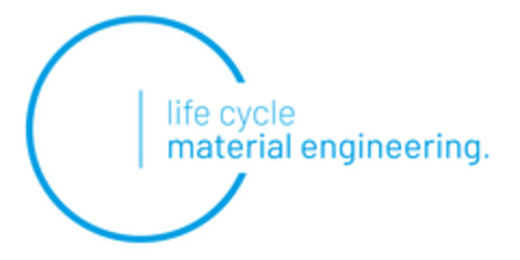 life cycle material engineering. Logo (DPMA, 17.12.2019)