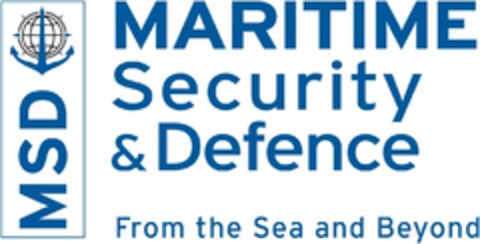 MSD MARITIME Security & Defence From the Sea and Beyond Logo (DPMA, 06.11.2020)