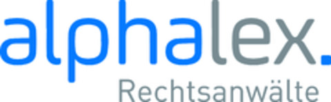 alphalex.Rechtsanwälte Logo (DPMA, 18.06.2024)