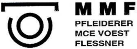 MMF PFLEIDERER MCE VOEST FLESSNER Logo (DPMA, 07/29/2002)