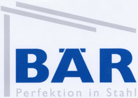 BÄR Perfektion in Stahl Logo (DPMA, 17.03.2003)