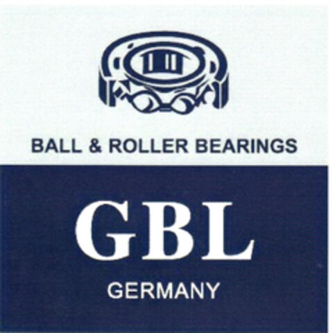 BALL & ROLLER BEARINGS GBL GERMANY Logo (DPMA, 21.09.2007)