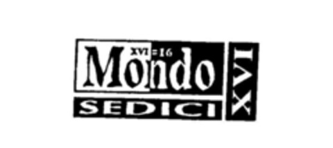 Mondo SEDICI Logo (DPMA, 06.02.1995)