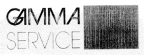 GAMMA SERVICE Logo (DPMA, 02/11/1998)