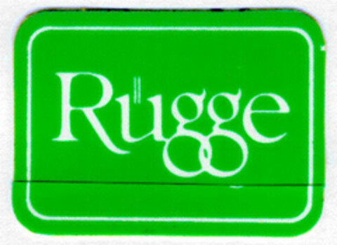 Rügge Logo (DPMA, 05/29/1999)