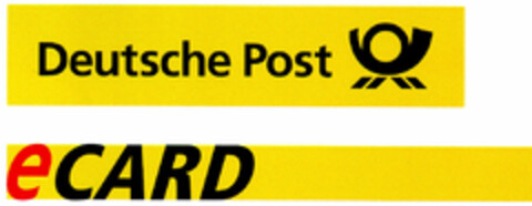 Deutsche Post eCARD Logo (DPMA, 07/26/1999)