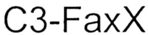 C3-FaxX Logo (DPMA, 07.08.1999)