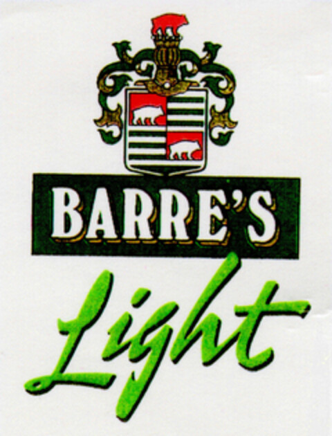 BARRE'S Light Logo (DPMA, 11.09.1990)