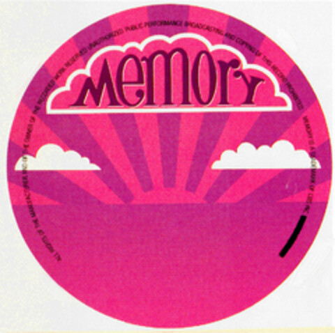 Memory Logo (DPMA, 24.07.1981)