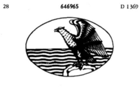 646965 Logo (DPMA, 07.11.1950)