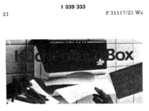 page Küchentuch Box Logo (DPMA, 31.03.1982)