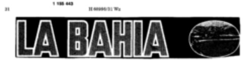 LA BAHIA Logo (DPMA, 03.02.1989)