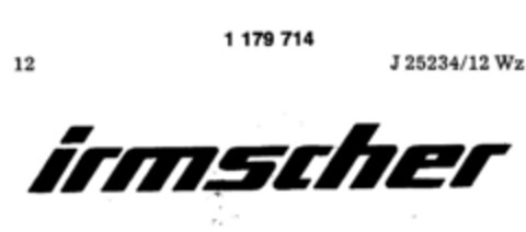 irmscher Logo (DPMA, 28.05.1990)