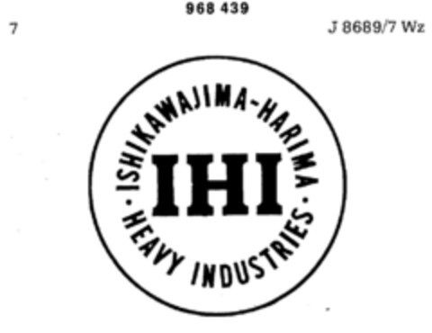 IHI Logo (DPMA, 18.11.1969)