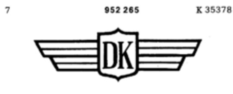 DK Logo (DPMA, 16.03.1974)