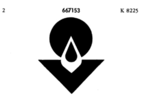 667153 Logo (DPMA, 05.04.1954)
