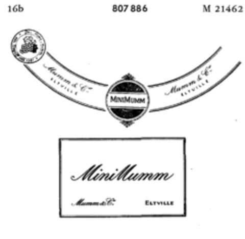 MiniMumm ELTVILLE Logo (DPMA, 08/13/1963)