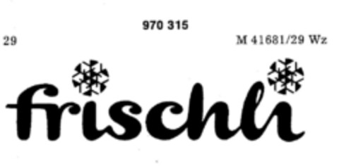 frischli Logo (DPMA, 30.04.1976)