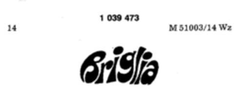 Briglia Logo (DPMA, 02/15/1982)