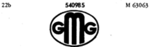GMG Logo (DPMA, 07.07.1941)