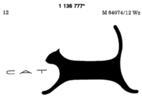 CAT Logo (DPMA, 11/25/1988)