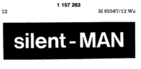 silent - MAN Logo (DPMA, 09.08.1989)