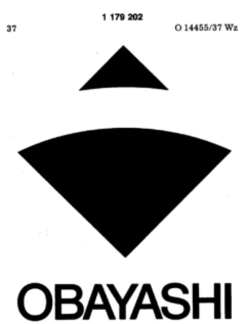 OBAYASHI Logo (DPMA, 26.06.1990)